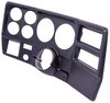 6-Gauge Dash Panel Insert for 1973-1983 Chevrolet, GMC C/K Series Truck with A/C Cutouts, 5 in. & 2 5/8 in. Gauges [Matte Black] - image 2