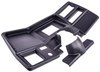Holley 7 in. Digital Dash Panel Insert for 1973-1983 Chevrolet, GMC C/K Series Truck with A/C Cutouts [Matte Black] - image 4