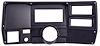 Holley 6.860 in. Pro Dash Panel Insert for 1973-1983 Chevrolet, GMC C/K Series Truck with A/C Cutouts [Matte Black] - image 1