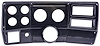 6-Gauge Dash Panel Insert for 1984-1987 Chevy, GMC C/K Series Truck w/ A/C Cutouts, 3 3/8 in. & 2 1/16 in. Gauges [Carbon Fiber] - image 1