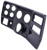 6-Gauge Dash Panel Insert for 1984-1987 Chevy, GMC C/K Series Truck w/ A/C Cutouts, 3 3/8 in. & 2 1/16 in. Gauges [Carbon Fiber] - image 2