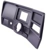Holley 7 in. Digital Dash Panel Insert for 1984-1987 Chevrolet, GMC C/K Series Truck w/o A/C Cutouts [Matte Black] - image 2