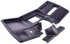 Holley 7 in. Digital Dash Panel Insert for 1984-1987 Chevrolet, GMC C/K Series Truck w/o A/C Cutouts [Matte Black] - image 4