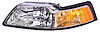 Headlight Assembly for 1999-2000 Ford Mustang Left/Driver Side - image 1