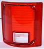 Tail Light Lens for 1973-1991 Chevy Blazer, Suburban, C/K Truck 1983-1991 GMC Jimmy [Left/Driver Side] - image 1
