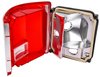 Tail Light Assembly with Chrome Trim Ring for 1973-1991 Chevy Blazer, Suburban, C/K Truck 1983-1991 GMC Jimmy [Left/Driver Side] - image 3