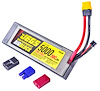Big Block LiPo 2S Battery [7.4V, 5000 mAh, 2-Cell, Hard-Case] - image 1
