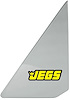 Vent Glass Fits Select 1968-1972 GM A-Body 2-Door Sedan Models [Smoke Tint, Left/Driver Side] - image 1