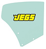 Replacement Quarter Glass for 1964-1965 Chevrolet Chevelle 2-Door Coupe [Green Tint, Right/Passenger Side] - image 1