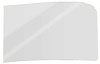 Windshield Fits Select 1939-1946 GM Truck with Flat, 2-Piece Windshield [Clear, No Shade Strip] - image 1
