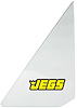Replacement Vent Glass Fits Select 1968-1972 GM Truck [Clear, Left/Driver Side OR Right/Passenger Side] - image 1