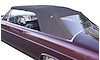 Black Convertible Top Fits Select 1964-1965 Buick, Chevrolet, Oldsmobile, Pontiac Models [Plastic Rear Window] - image 1