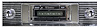 Classic 230 Series Radio for 1954-1955 Cadillac DeVille, Eldorado, Series 60, 62, 75 [Not Bluetooth Compatible]