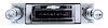 Classic 230 Series Radio for 1965 Chevrolet Bel Air, Biscayne, Caprice, Impala [Not Bluetooth Compatible] - image 1