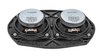 Dual Dash Speakers for 1959-1960 Chevrolet Bel Air, Biscayne, El Camino, Impala [Diameter: 4 in.] - image 3