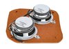 Dual Dash Speakers for 1953-1957 Chevrolet Corvette [Diameter: 3.500 in.] - image 3
