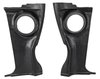 Rear Kick Panels for 1968-1972 Chevrolet El Camino [Cutouts for 6 1/2 in. Round Speakers] - image 2