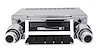 Classic Slidebar Series Radio w/Built-in Bluetooth for 1965 Chevrolet Bel Air, Biscayne, Impala