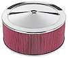 Air Cleaner with Smooth Top 14 in. x 6 in. [Chrome-Plated] - image 1