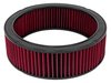 Air Cleaner Assembly 12 in. x 3.500 in. [Chrome Top with Red Filter] - image 3