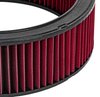 Air Cleaner Assembly 12 in. x 3.500 in. [Chrome Top with Red Filter] - image 4