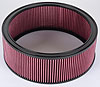 Air Cleaner with Logo 14 in. x 5 in. [Chrome-Plated] - image 3