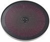 14 in. Flow-Thru Air Cleaner Lid [Black Trim with Red Filter] - image 2