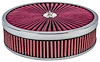 Flow-Thru Air Cleaner Assembly 14 in. x 3 in. Chrome - image 1