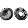Air Cleaner with Smooth Top 14 in. x 3 in. [Black Powder-Coat] - image 3