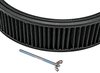 Air Cleaner with Smooth Top 14 in. x 3 in. [Black Powder-Coat] - image 4