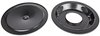 Air Cleaner with Smooth Top 14 in. x 3 in. & 1 1/4 in. Drop Base [Black Powder-Coat] - image 3