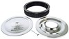 Air Cleaner with Logo 14 in. x 3 in. [Chrome-Plated] - image 2