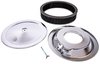 Air Cleaner with Smooth Top 14 in. x 3 in. [Chrome-Plated] - image 2