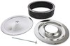 Air Cleaner with Smooth Top 14 in. x 4 in. [Chrome-Plated] - image 2
