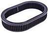 Oval Cotton Air Filter Element [11.5 in. x 2 in. Black] - image 1