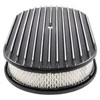 Finned Aluminum Air Cleaner Oval 15 in. L x 8 1/4 in. W x 3 in. H [Black] - image 2