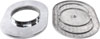 Finned Aluminum Air Cleaner Kit Oval 12 in. L x 8 1/4 in. W x 3 in. H [Polished] - image 4