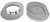 Finned Aluminum Air Cleaner Kit Oval 12 in. L x 8 1/4 in. W x 3 in. H [Black] - image 4