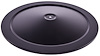 14 in. Air Cleaner Lid Smooth Top [Black Powder-Coat] - image 1