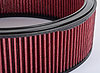 Cotton Air Filter Element [14 in. x 4 in. Red] - image 2
