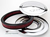 Air Cleaner with Logo 14 in. x 2 in. [Chrome-Plated] - image 2