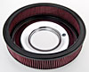 Air Cleaner with Logo 14 in. x 3 in. [Chrome-Plated] - image 4