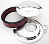 Air Cleaner with Logo 14 in. x 3 in. [Chrome-Plated] - image 2