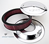 Air Cleaner with Logo 14 in. x 3 in. [Chrome-Plated] - image 2