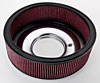 Air Cleaner with Logo 14 in. x 4 in. [Chrome-Plated] - image 4