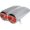Dual Barrel Carburetor Scoop [Polished Aluminum] - image 3