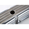 Polished Finned Valve Covers for 1958-1986 Small Block Chevy [Short Design] - image 2
