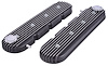 Black Finned Aluminum Valve Covers for GM LS Engines - image 1