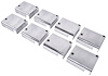Aluminum Ignition Coil Cover Set for 5.7L, 6.1L, 6.4L Gen III Hemi Engines [Polished Finish] - image 1