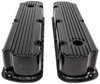 Fabricated Aluminum Valve Covers for Small Block Ford 260-351W [3.375 in. Tall, Black] - image 2